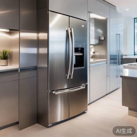 厨房布局新潮流：冰箱摆放的巧妙选择