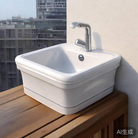 阳台洗衣机专用洗水盆