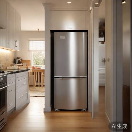 冰箱摆放宜考虑空间布局