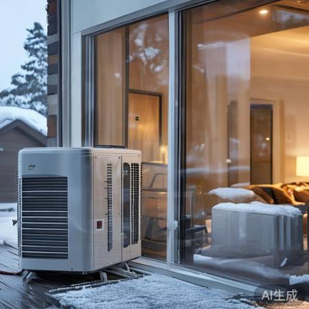 空气能80模块机组：高效节能，冬季制暖首选