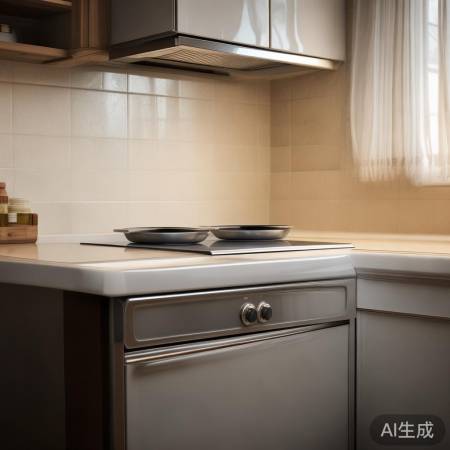 “集成灶避风口,防火安全无忧”