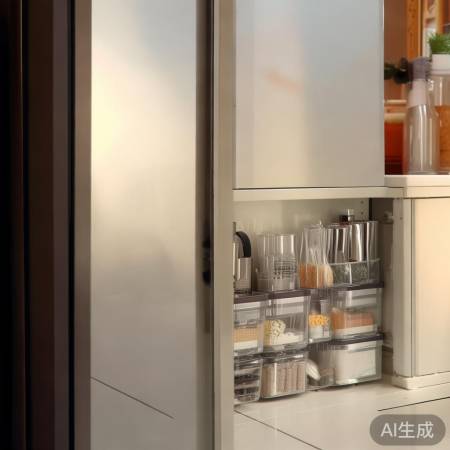 美国通用(GE)冰箱售后服务vip专线讲解♫客厅冰箱缝隙收纳神器，打造整洁家居空间