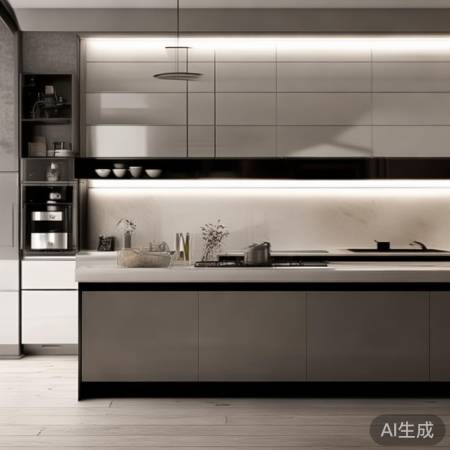 厨房生活更自然，消毒柜实用美观