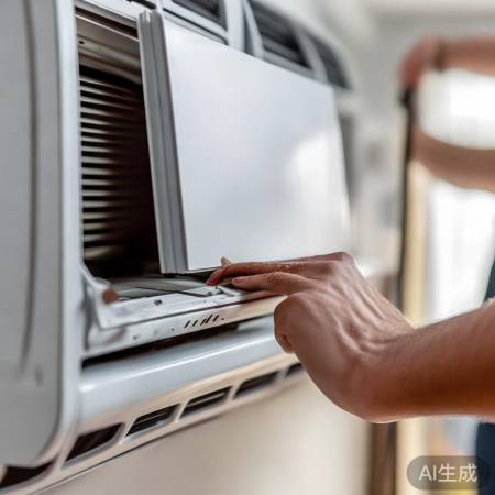 空调定期清洁,电容板擦一擦