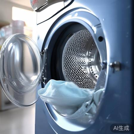 洗衣机定期清洗，洁净如新。