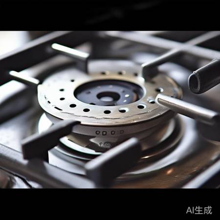 燃气灶单灶燃烧器,调火焰旋钮