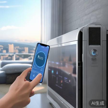 智能触控，随时随地调节温度