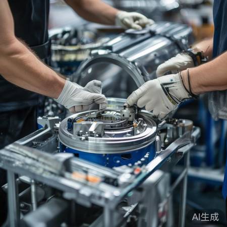 洗衣机组装，精密配合