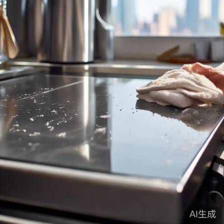清洁钢化灶，勿用硬物