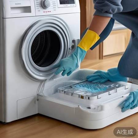 洗衣机底盘清洁步骤