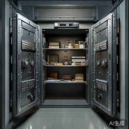 银行保险柜，安全又方便