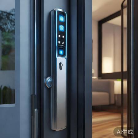 高科技防护锁，小偷难入家门