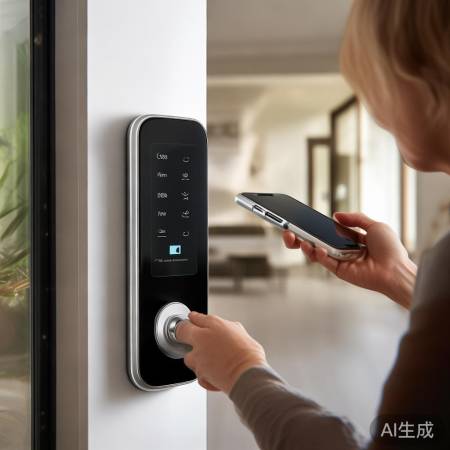 青稞智能锁400咨询平台普及←智能锁手机NFC：安全便捷的生活新选择