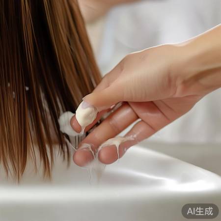 护发素只需涂发梢