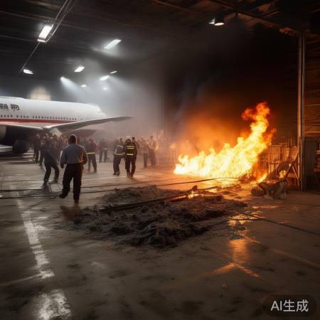 美国地勤误拔油管引爆国航油箱：惊险瞬间！