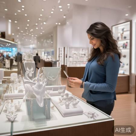 宝贝白鹿项链,百货店购安心