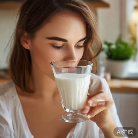 牛奶美白肌肤,水嫩有光泽