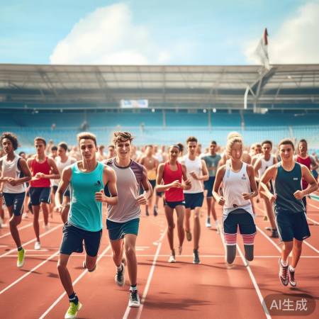 体育活动激发年轻人热情
