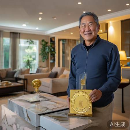 刘宇坤金牌,实力象征,装修赞!