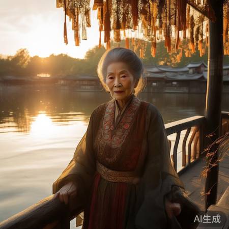 赵雅芝惊艳西湖断桥