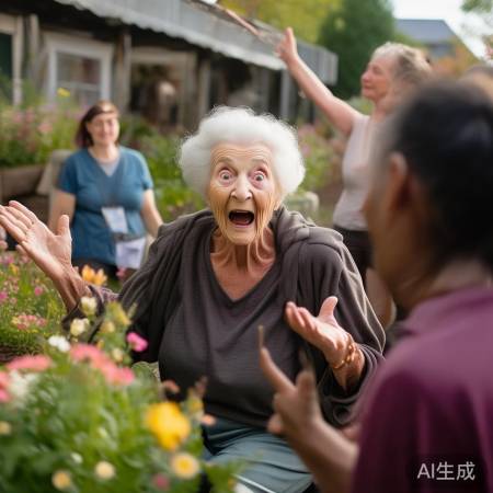 热心老太婆分享小区AI演员大消