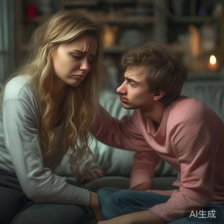 宝贝生气了,脸红红