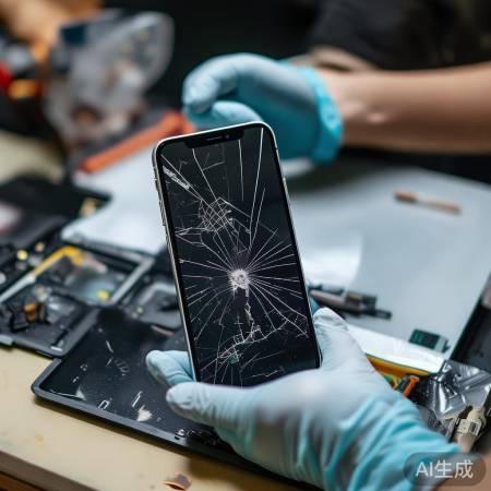 iPhone Duo 屏裂修复