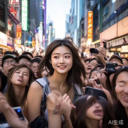 虞书欣中环偶遇引爆热搜