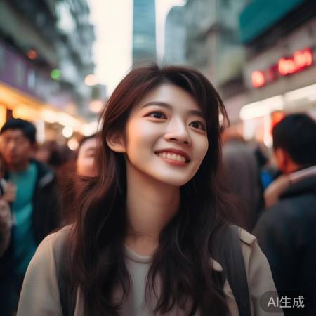 虞书欣中环遇粉丝,明星亲民互动