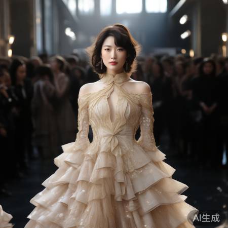 阿玛尼礼服,赵丽颖成焦点