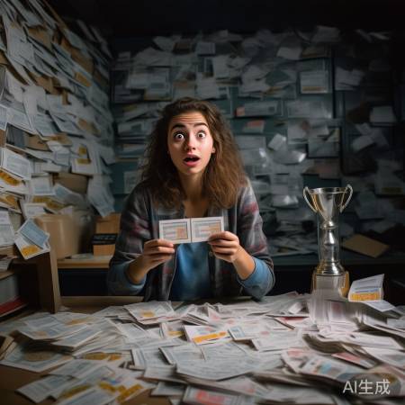 女子彩票中奖,奇迹发生
